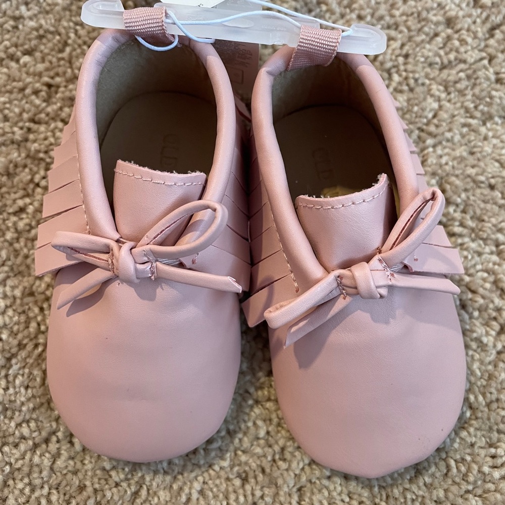 Blush new with tag moccasins